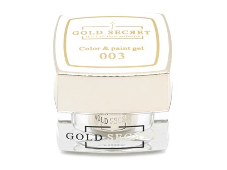 Gold Secret Color &amp; Paint gel 003