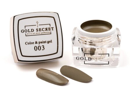 Gold Secret Color &amp; Paint gel 003