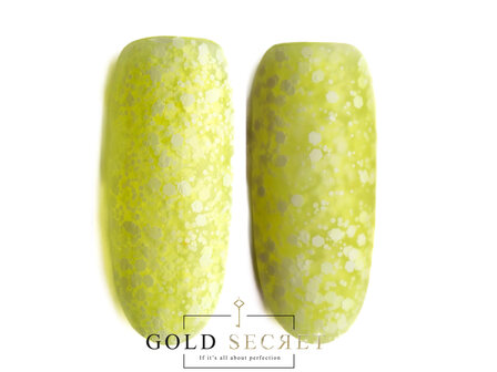 Gold Secret Gel Polish Disco 10