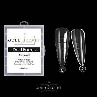 Gold Secret Dual Forms