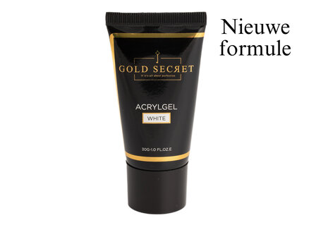 Gold Secret Acrylgel White Nieuwe Formule