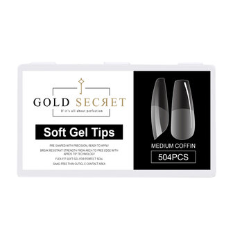 Gold Secret Soft Gel Tips