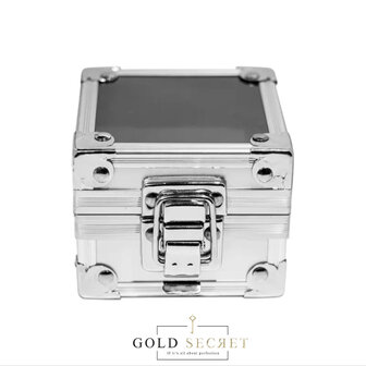 Gold Secret Freesbit Houder Aluminium Case