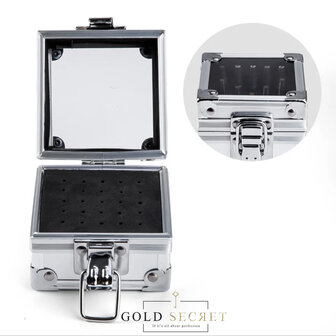 Gold Secret Freesbit Houder Aluminium Case