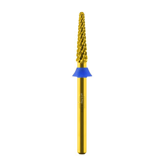 Gold Secret Carbide Bitje Kegel Smal Blauw