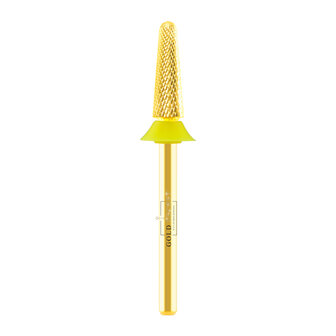 Gold Secret Carbide Bitje Kegel Smal geel