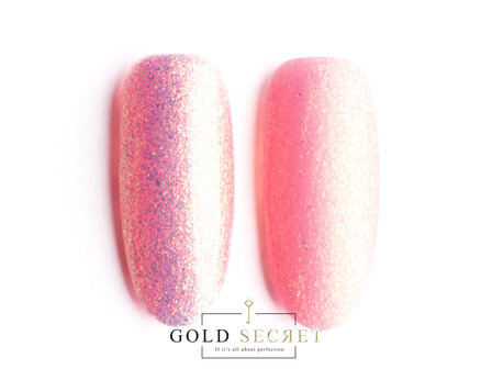 gold secret gel polish mermaid