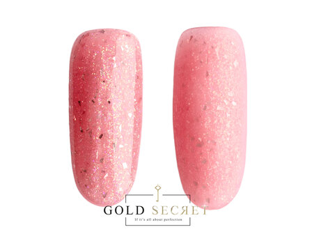 Gold Secret Builder Gel Glitter