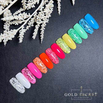 Gold Secret Gel Polish Disco 07