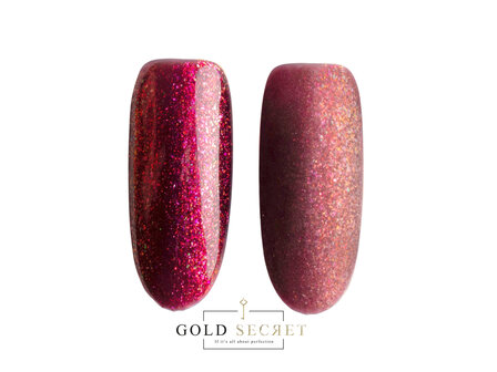 gold secret gel polish mermaid