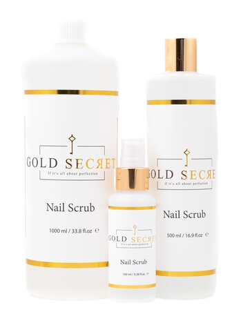 gold secret nail scrub