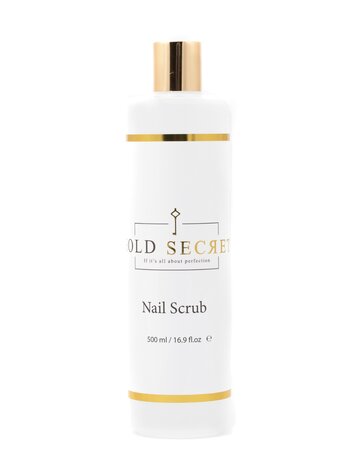 gold secret nail scrub