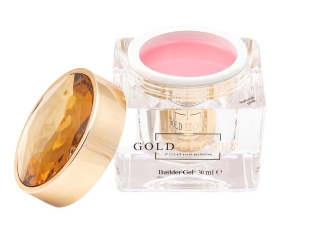 gold secret builder gel natural pink