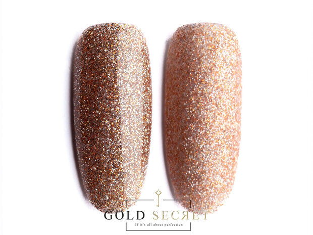 Gold Secret Gel Polish Disco 01