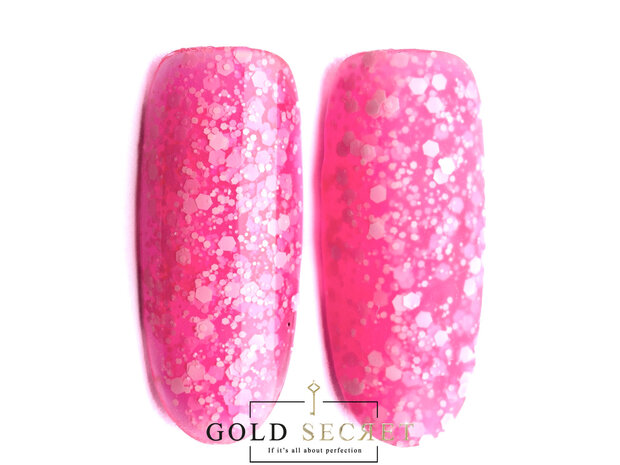 Gold Secret Gel Polish Disco 07