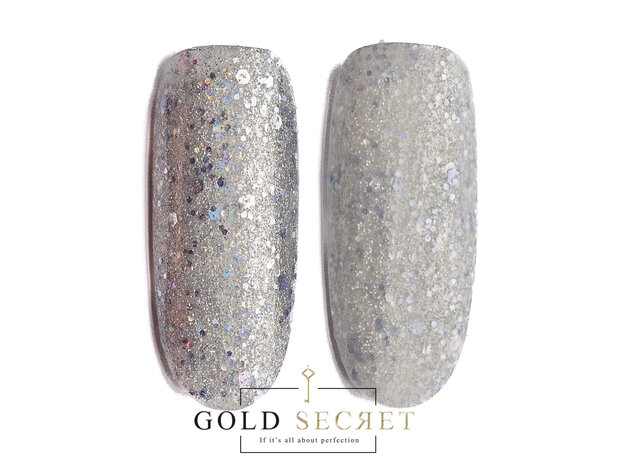 Gold Secret Gel Polish Disco 13