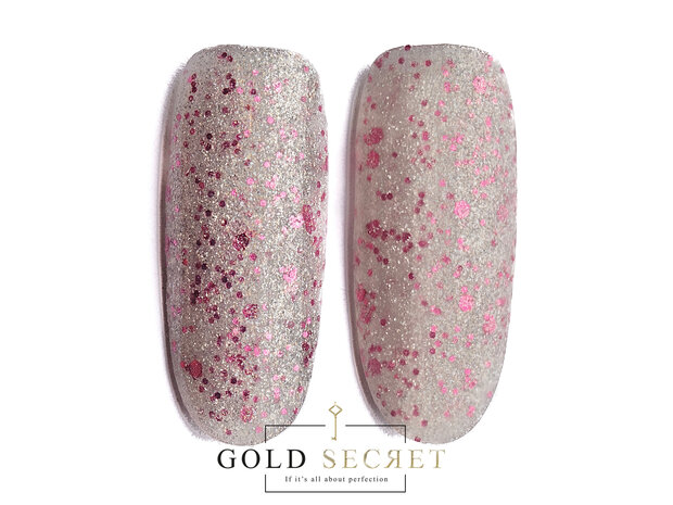 Gold Secret Gel Polish Disco 16