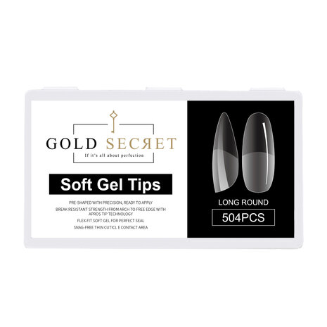 Gold Secret Soft Gel Tips