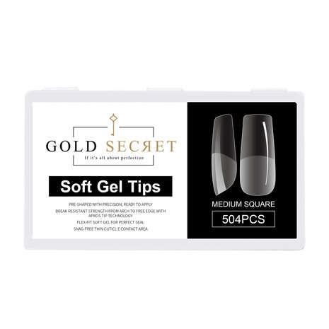 Gold Secret Soft Gel Tips