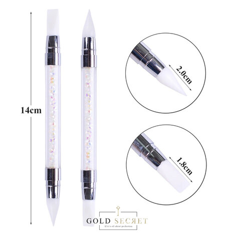 Gold Secret Silicone Pen