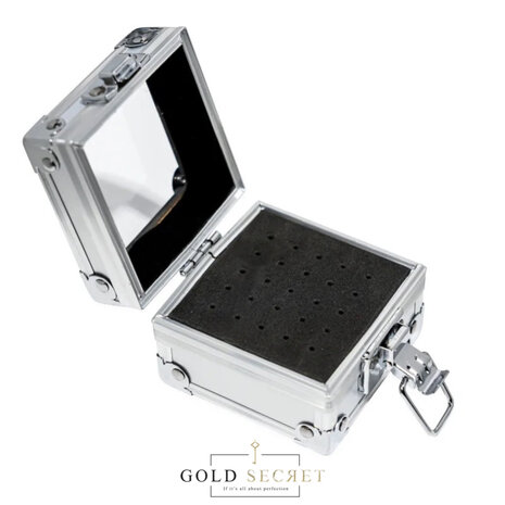 Gold Secret Freesbit Houder Aluminium Case