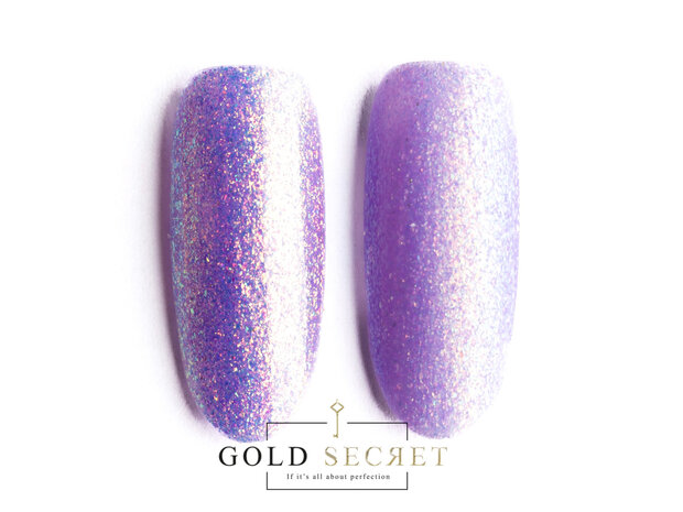 gold secret gel polish mermaid